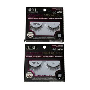 Ardell Magnetic MegaHold 053 Lash Duo Bundle Invisible Invisiband New